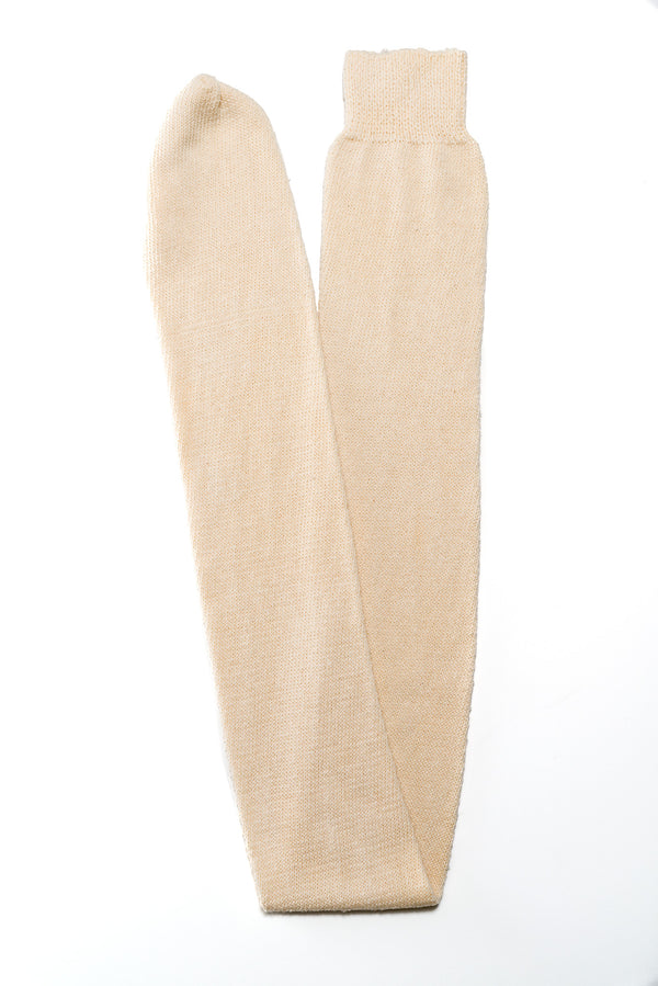 Delp Stockings Cotton Gear Bags. Cream color, Large bag. Flat view.
