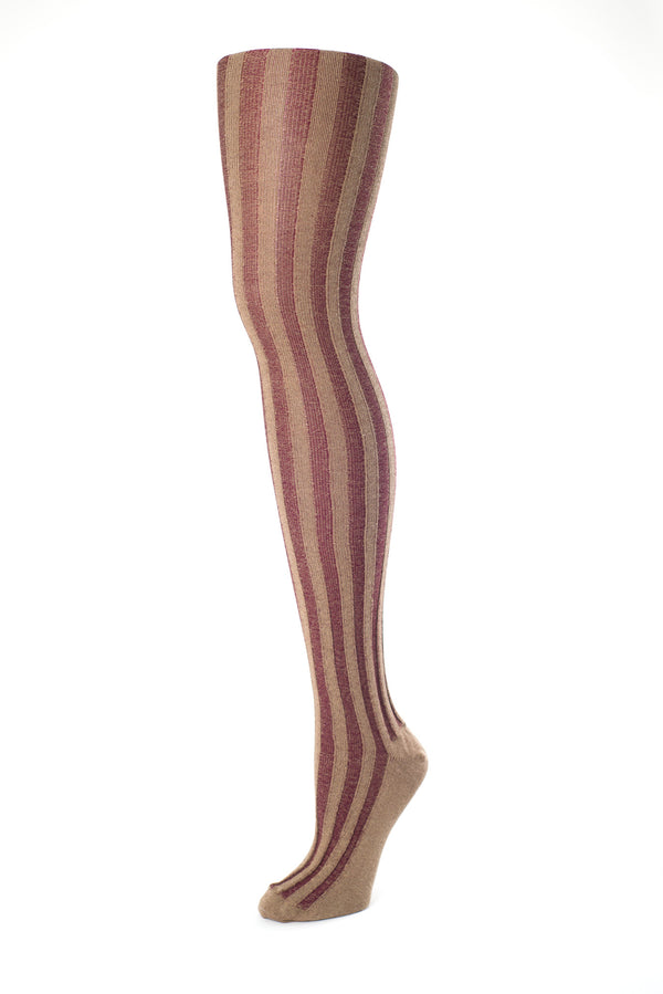 Vertical Ribbed Cotton Stockings | Delp Stockings